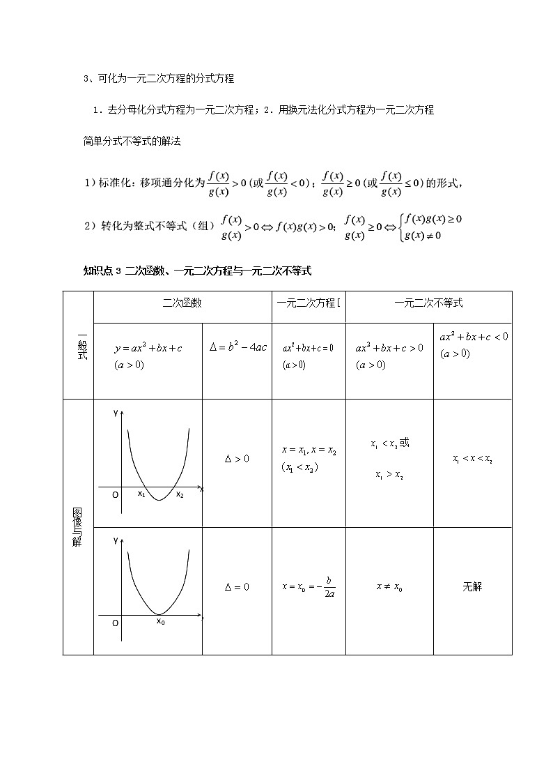 第三讲  等式性质与不等式性质、基本不等式（A版）学案02