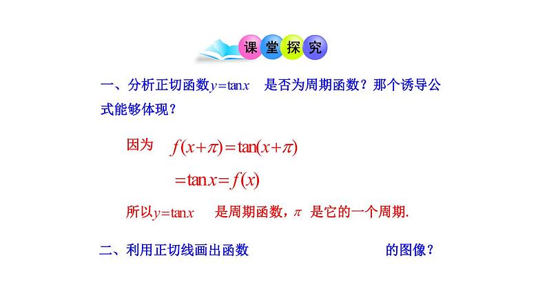 7.4 正切函数的图像与性质（课件）-高一数学下册同步备课系列（沪教版2020必修第二册）04