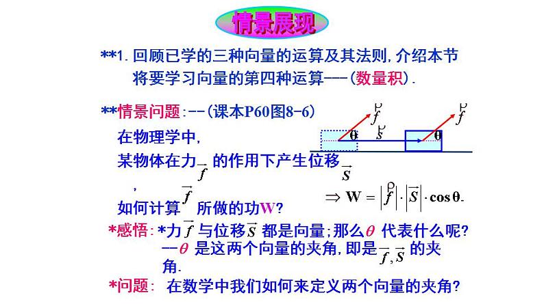8.2 向量的数量积（课件）-高一数学下册同步备课系列（沪教版2020必修第二册）02
