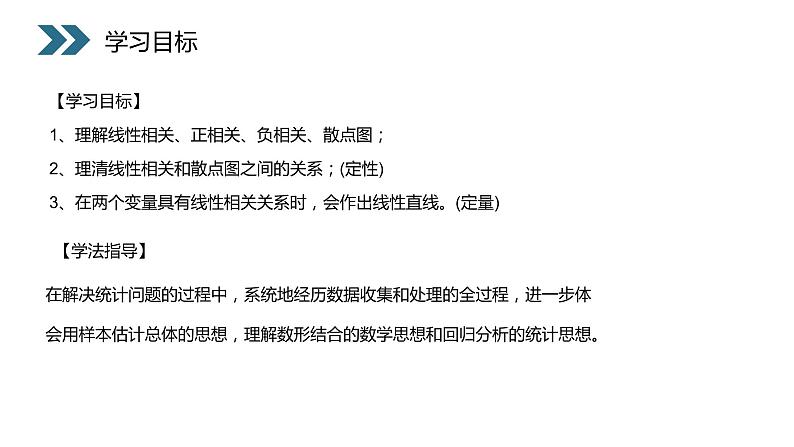 《两个变量的线性相关》人教版高中数学必修三PPT课件（第2.3.2课时）第2页