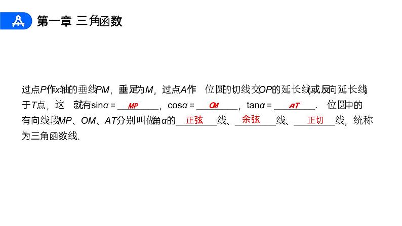 《三角函数线》高一年级下册PPT课件（第1.2.2课时）07