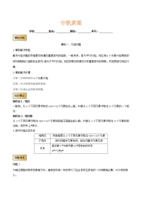 高考数学专项解题方法归纳探究（全国通用）模板21 计数原理（解析版）