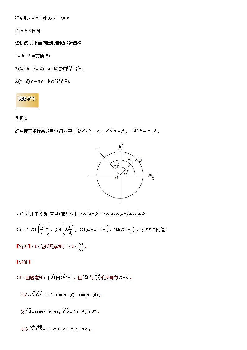 高考数学专项解题方法归纳探究（全国通用）模板15 平面向量（解析版）第2页