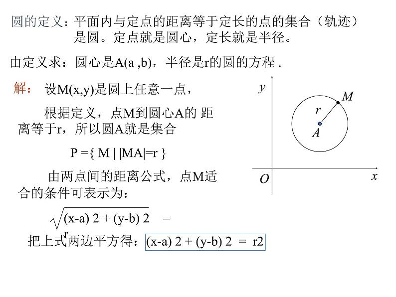 4.1.1 圆的标准方程人教版数学必修二同步课件05