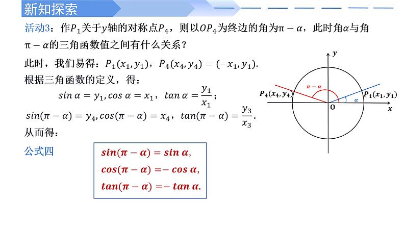 5.3 诱导公式（第1课时）高一数学人教A版2019必修一课件PPT第6页