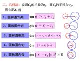 4.2.2 圆与圆的位置关系人教版数学必修二同步课件