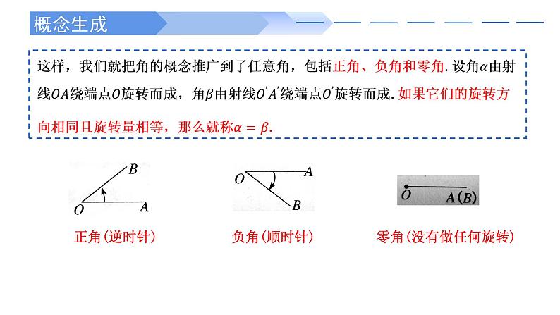 5.1.1任意角高一数学人教A版2019必修一课件PPT第6页