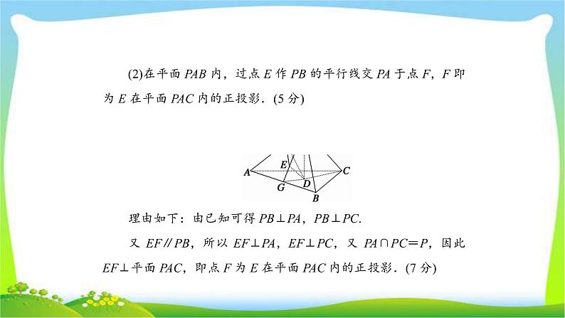 高考数学（文）复习专题四立体几何课件PPT第7页