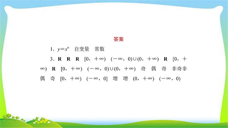 高考数学文科总复习2.4二次函数与幂函数课件PPT第8页