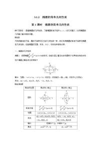 人教A版 (2019)选择性必修 第一册第三章 圆锥曲线的方程3.1 椭圆第1课时导学案