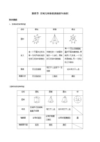 第七章 第四节 空间几何体表面积和体积-备战2022年（新高考）数学一轮复习考点讲解+习题练习学案