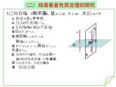 高中数学人教A版必修二：2.3 直线与平面垂直的性质 课件