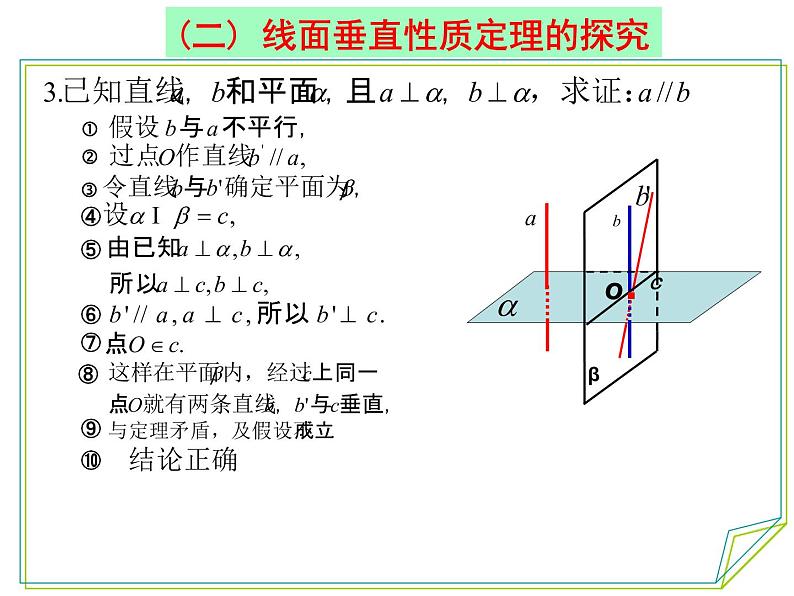 高中数学人教A版必修二：2.3 直线与平面垂直的性质 课件第4页