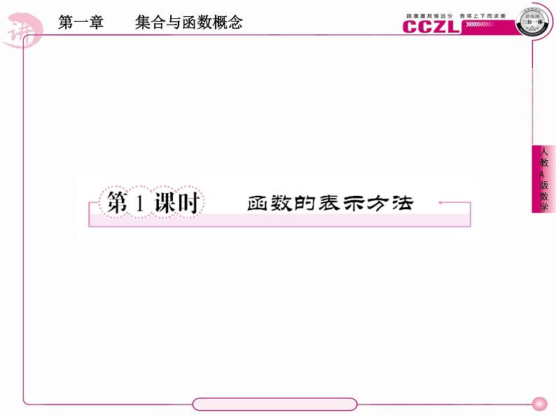 1.2.1函数的表示（练习题）课件PPT02