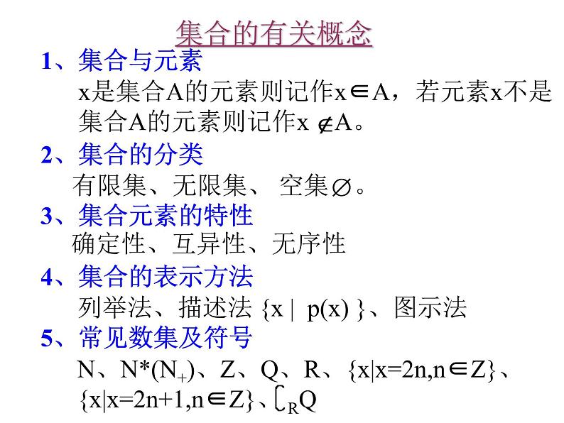集合复习课件02