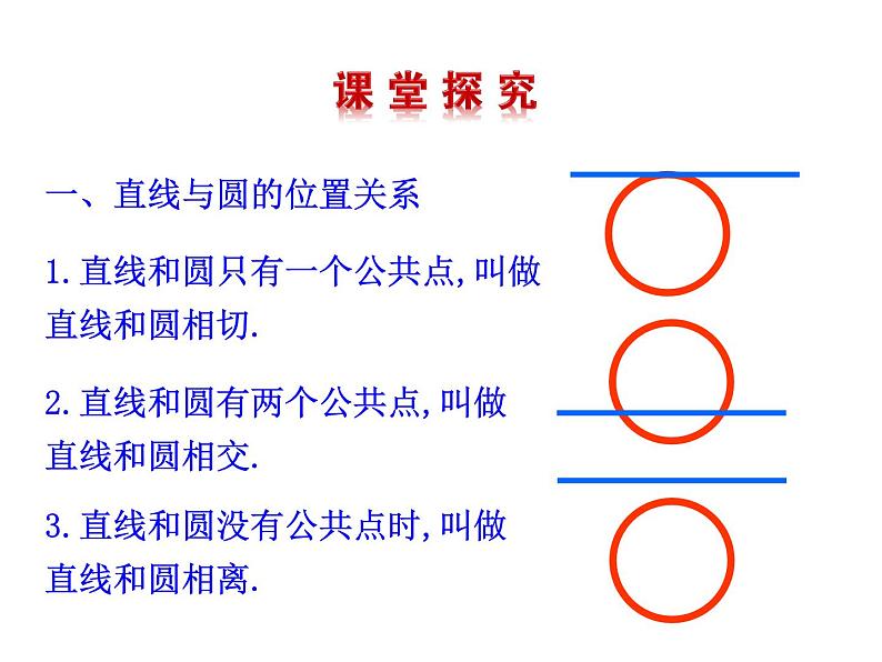 4.2.1 直线与圆的位置关系课件PPT第4页