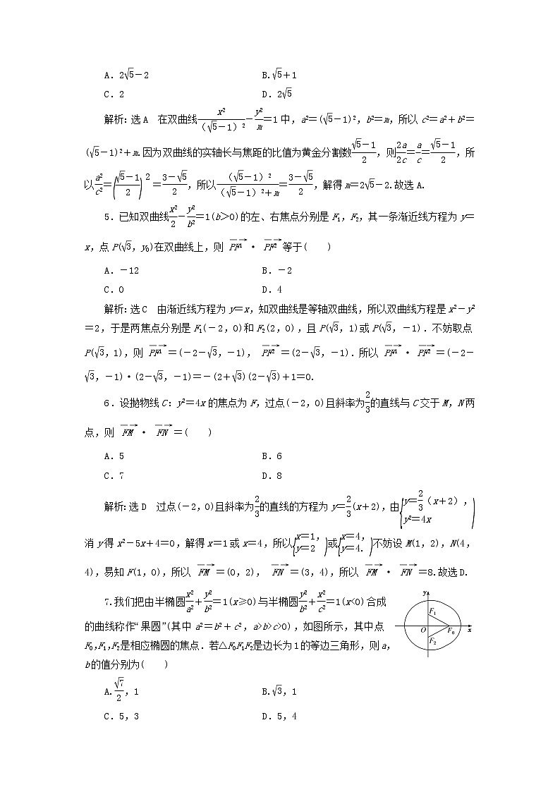 第三章圆锥曲线与方程章末检测含解析02