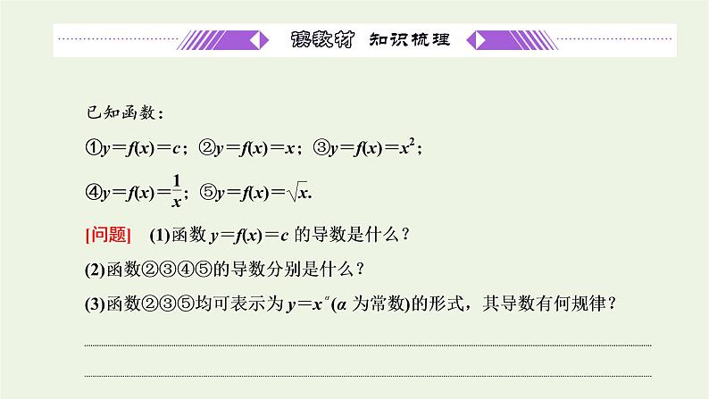 第五章导数及其应用2.1基本初等函数的导数课件第3页
