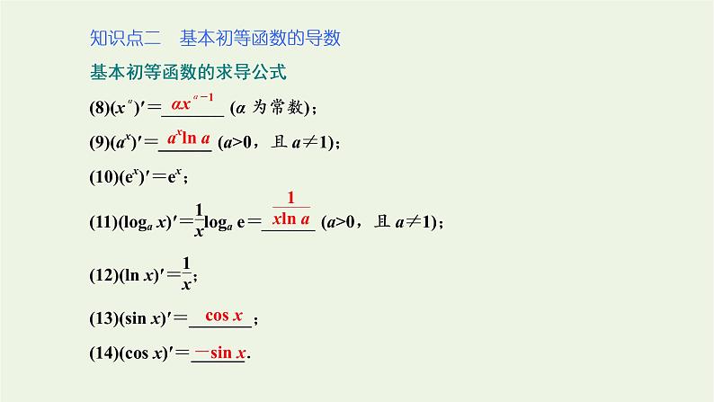 第五章导数及其应用2.1基本初等函数的导数课件第8页