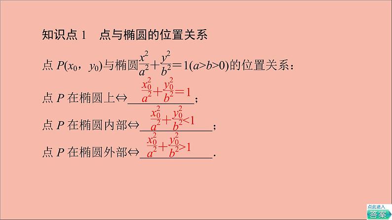2021_2022学年新教材高中数学第3章圆锥曲线与方程3.13.1.2第2课时椭圆的标准方程及性质的应用课件苏教版选择性必修第一册第5页