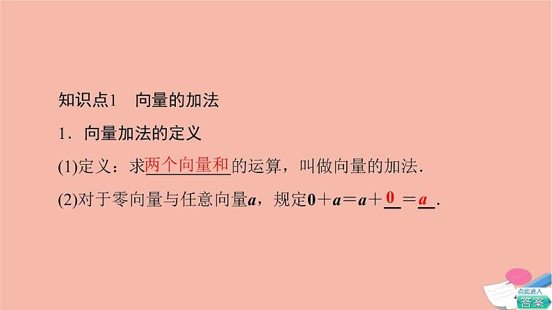 2021_2022学年新教材高中数学第6章平面向量及其应用6.2.1向量的加法运算课件新人教A版必修第二册05