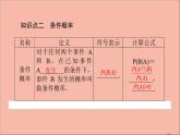 2021_2022学年新教材高中数学第四章概率与统计4.1.1条件概率课件新人教B版选择性必修第二册