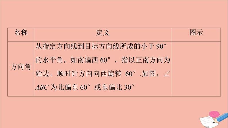 2021_2022学年新教材高中数学第2章平面向量及其应用§66.1第4课时余弦定理与正弦定理的应用课件北师大版必修第二册第6页