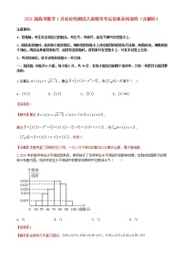 2021届高考数学1月适应性测试八省联考考后仿真系列卷四含解析