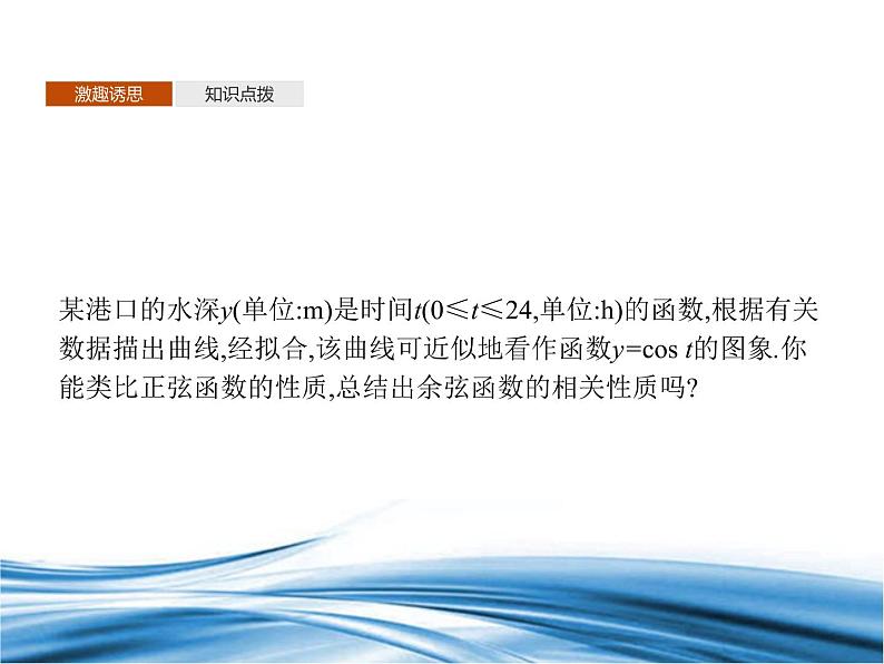 必修2数学新教材北师大版152余弦函数的图象与性质再认识pptx_13第4页