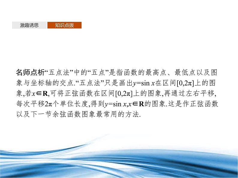 必修2数学新教材北师大版151正弦函数的图象与性质再认识pptx_7第6页