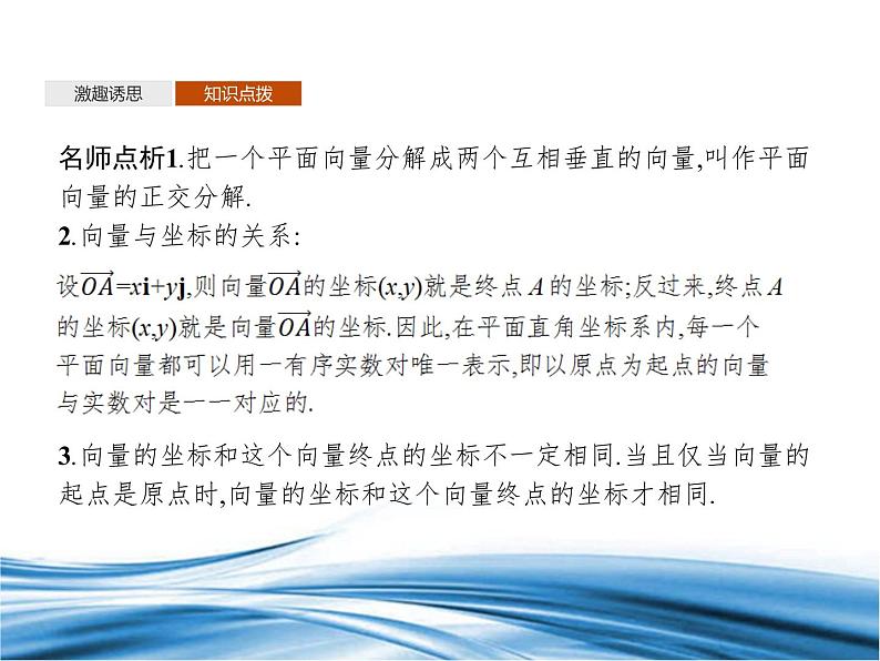 必修2数学新教材北师大版242平面向量及运算的坐标表示pptx_15第5页