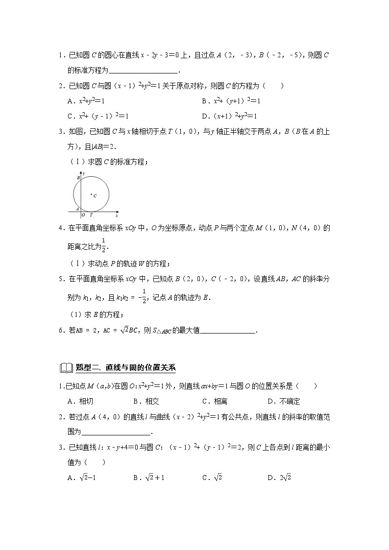 高端精品高中数学二轮专题-圆的方程教案03