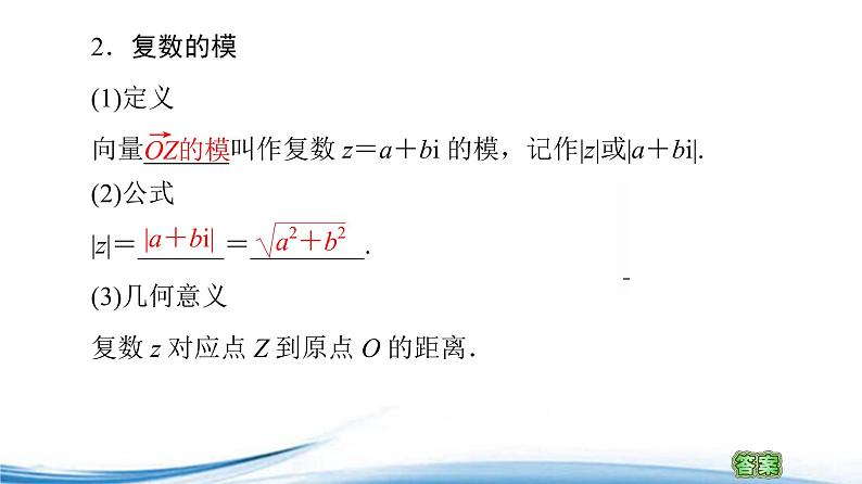 必修2数学新教材苏教版123复数的几何意义ppt_1906