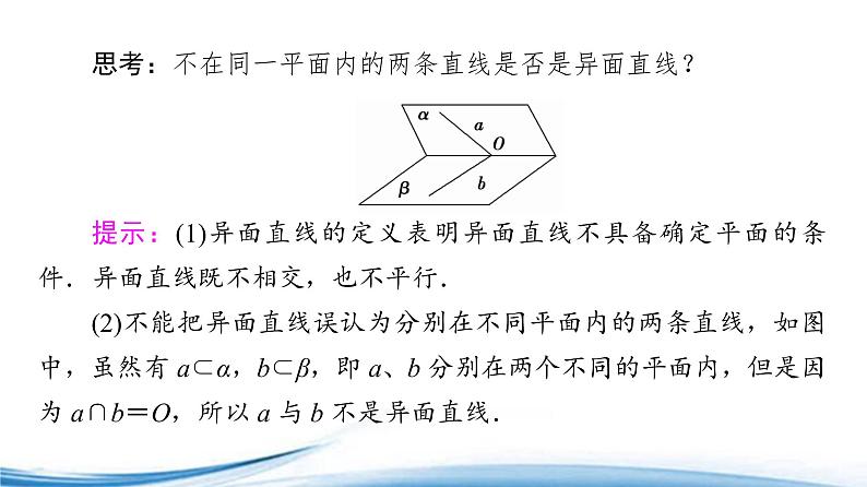 必修2数学新教材苏教版1322空间两条直线的位置关系ppt_2507