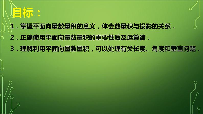 必修2数学新教材人教A版第六章624平面向量数量积ppt_4第2页