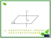 高三上册数学课件：14.3《空间直线与平面的位置关系》（沪教版）