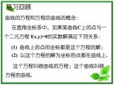 高二下册数学课件：12.1《曲线和方程（2）》（沪教版）