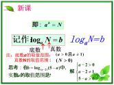 高一下册数学课件：4.1《对数的概念及其运算》（沪教版）教案