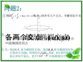 数学：12.4《椭圆的性质》课件（1）（沪教版高中二年级 第二学期）练习题