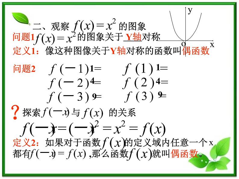 高一上册数学课件：4.1《幂函数及函数奇偶性》（沪教版）练习题04