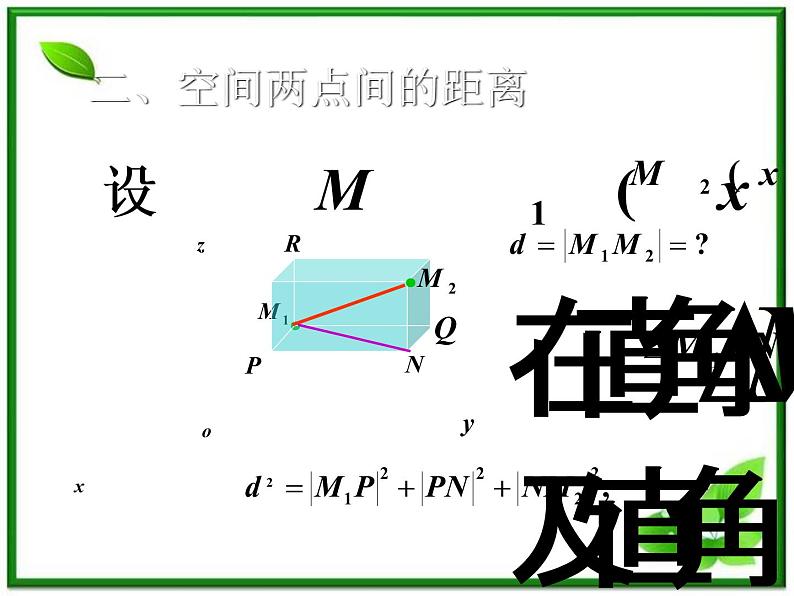 高二数学：7.5《空间直角坐标系2》课件（湘教版必修三）第5页