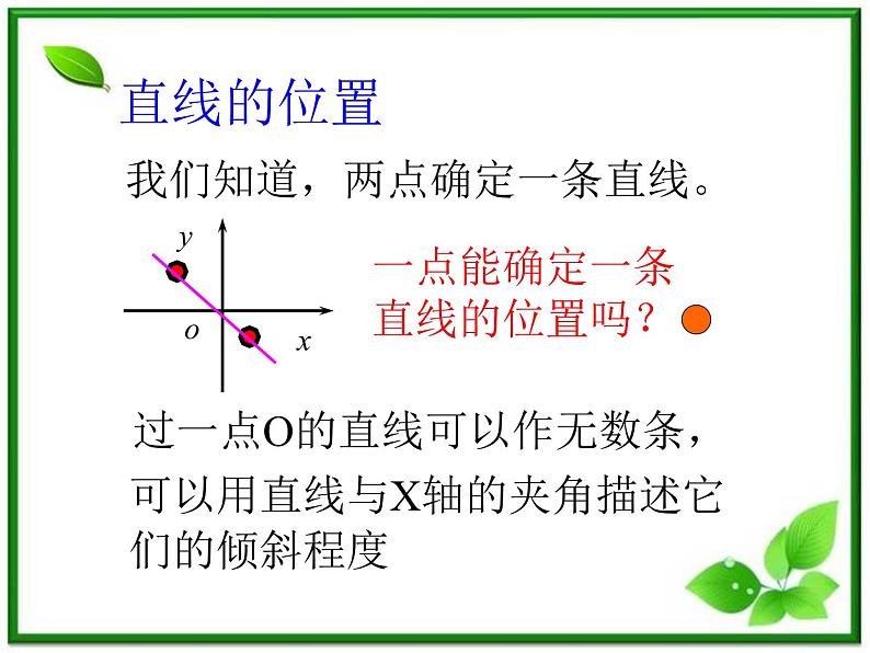 《直线的倾斜角和斜率》课件4（28张PPT）（北师大版必修2）第3页