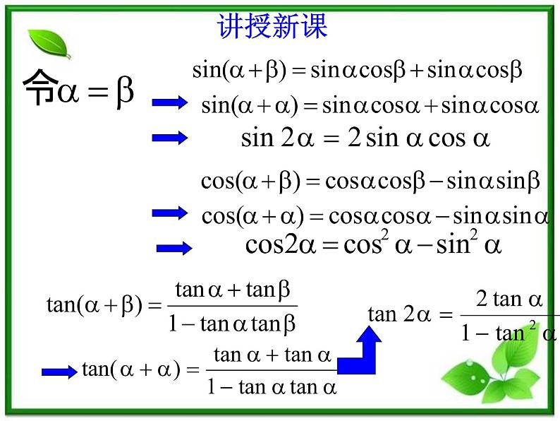 2013高中新课程数学（苏教版必修四）二倍角的三角函数课件PPT第3页