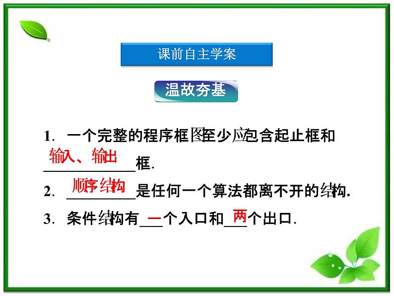 数学课件 湘教版必修5：11．2.3　循环结构练习题第4页