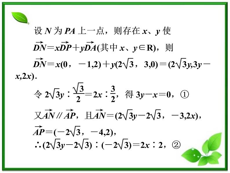 2012高二数学：第三章《空间向量》本章优化总结（湘教版选修2-1）课件PPT08