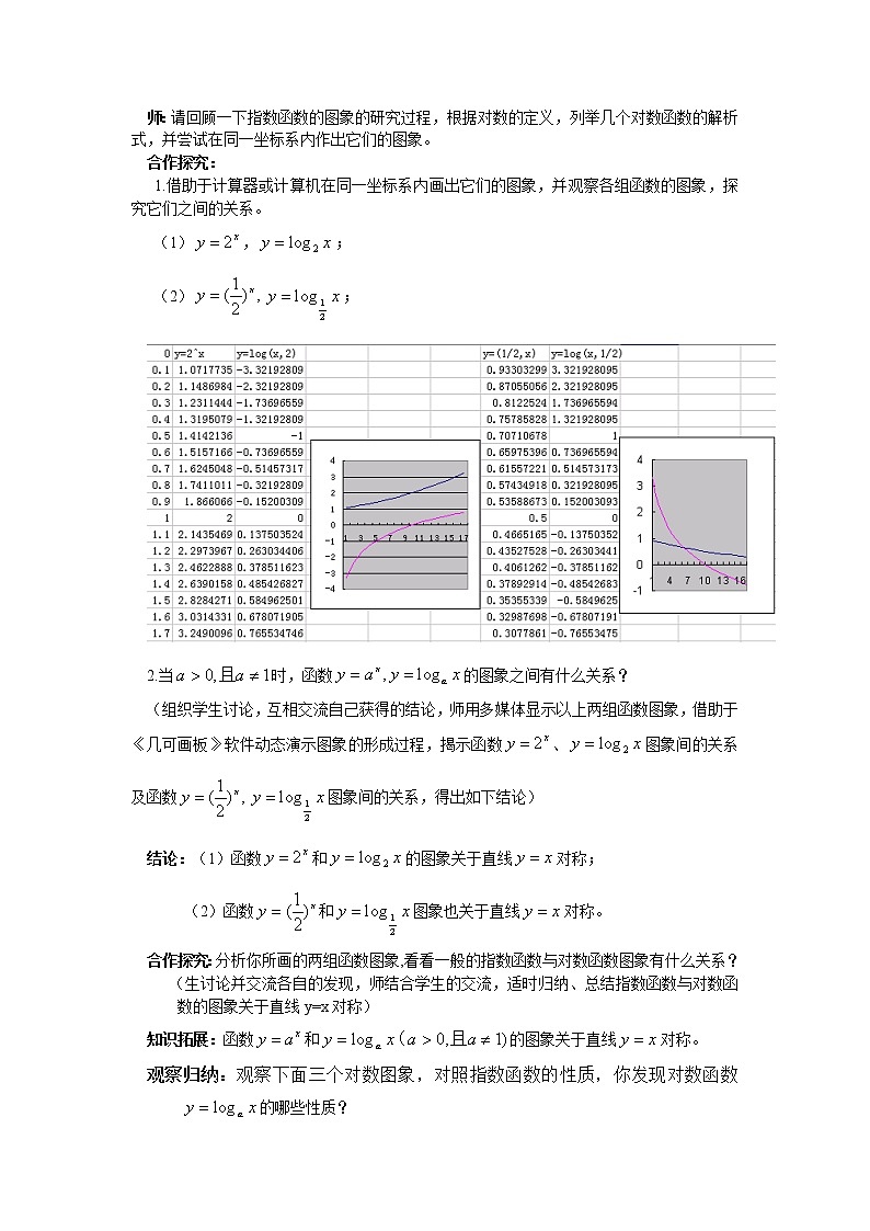《对数函数》学案7（苏教版必修1）教案03