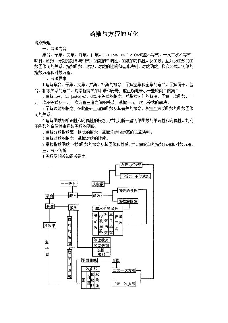 《函数与方程》学案9（苏教版必修1）教案第1页
