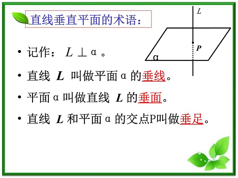 《空间中的垂直关系》课件2（18张PPT）（人教B版必修2）05