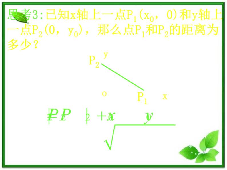 《平面直角坐标系中的基本公式》课件1（17张PPT）（人教B版必修2）05