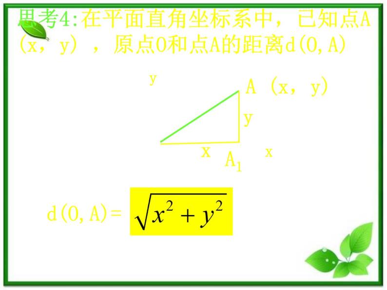 《平面直角坐标系中的基本公式》课件1（17张PPT）（人教B版必修2）06